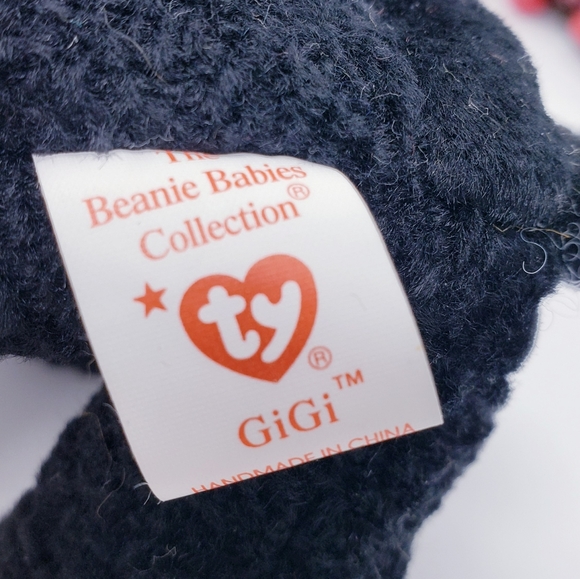 Vintage 1998 "GiGi" Beanie Babies Poodle w/ tags - Picture 4 of 7